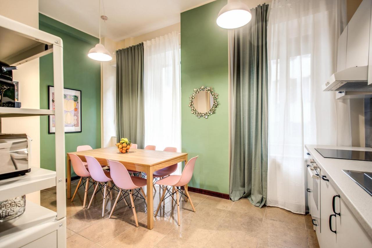 Ferienwohnung Borghese Green Rom Exterior foto